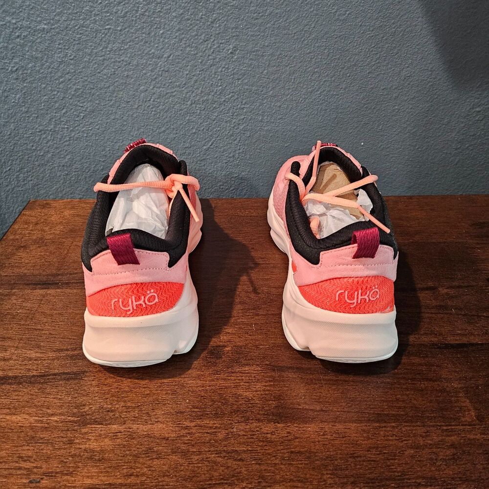 RYKA Rezorb Max Walking Shoes for Women Melon/Pink NIB 8.5 - Picture 5 of 9